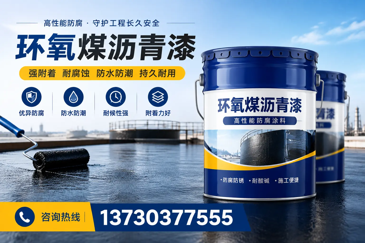 如何判断环氧煤沥青漆的质量?昌吉消费者指南